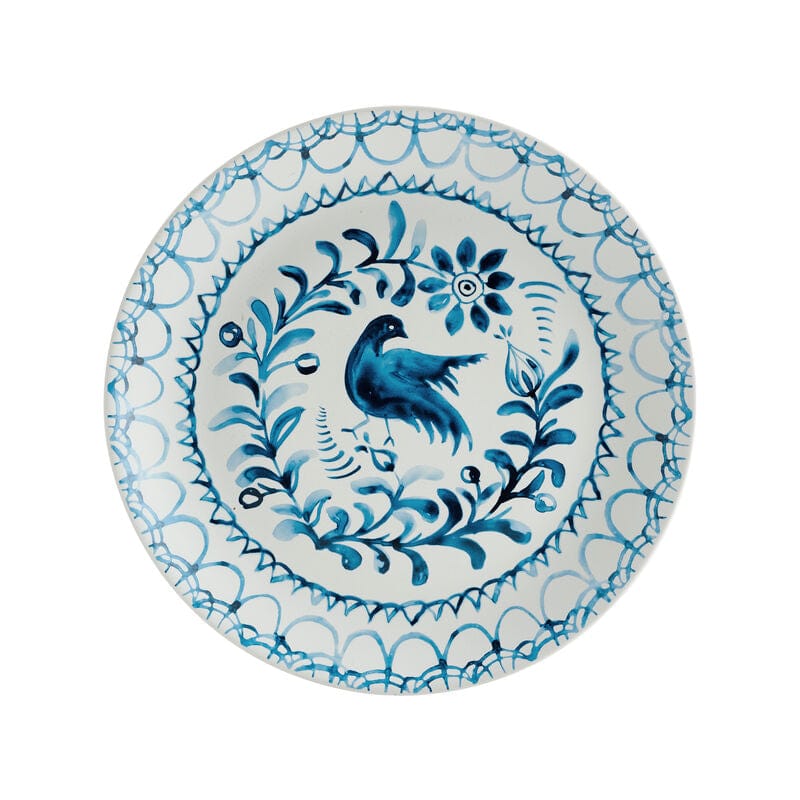 Sicily Blue 12 Piece Dinnerware Set, Service for 4