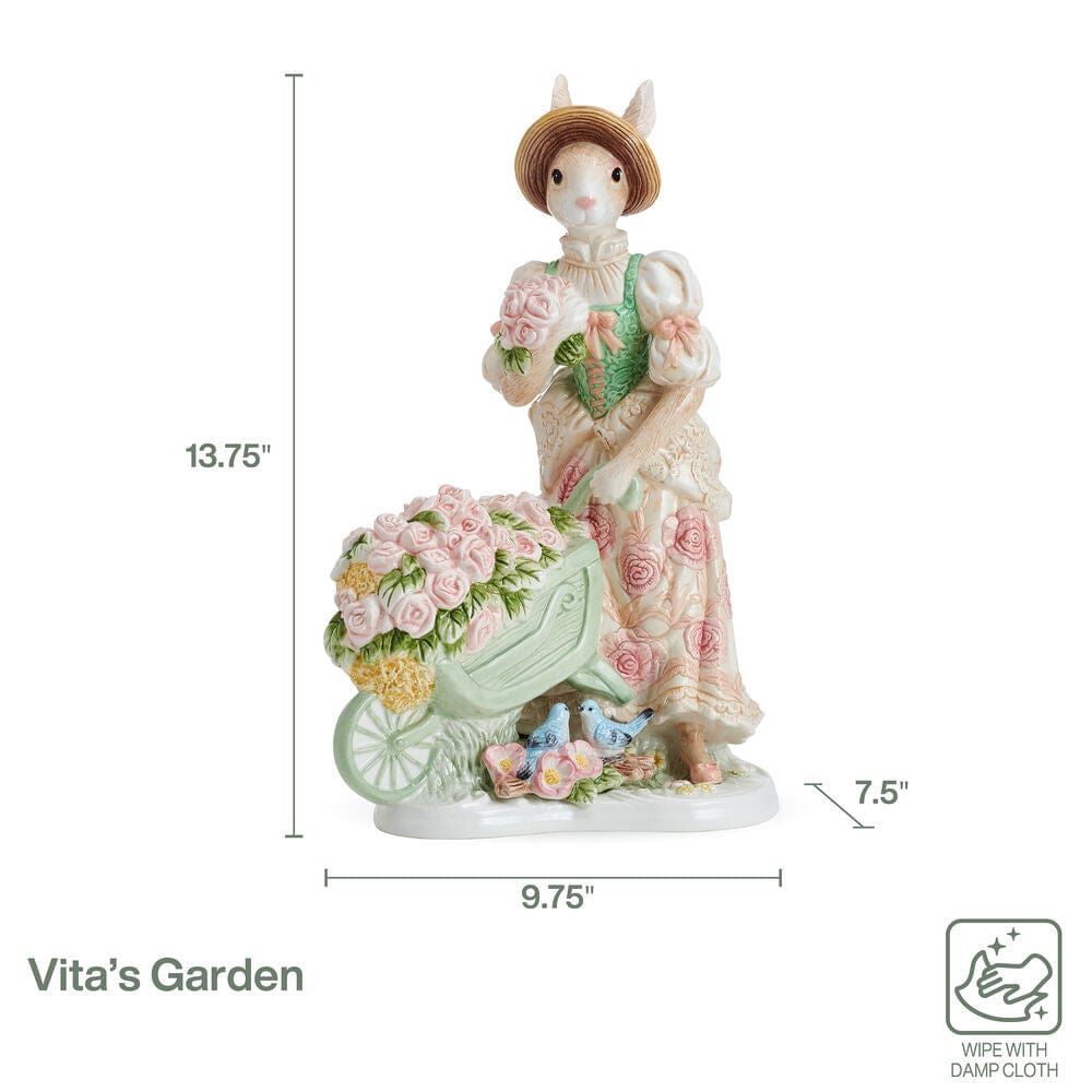 Vita's Garden Rabbit Figurine, 13.75 IN