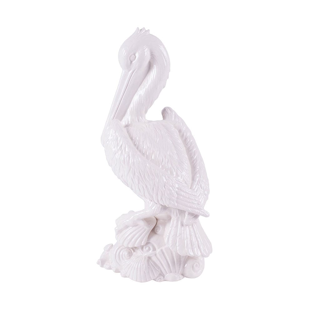 Cape Coral Tall Pelican Figurine 14.75 IN