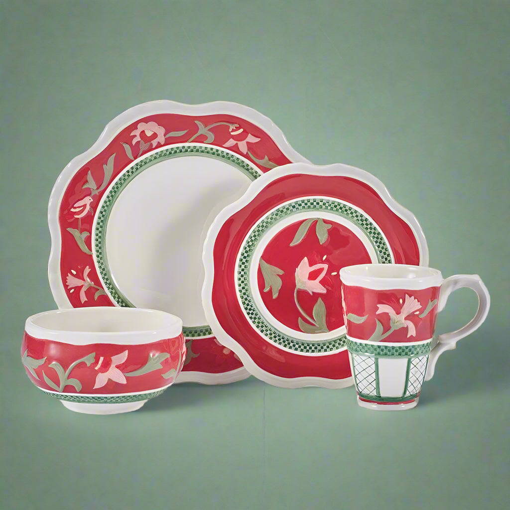 Chalet 16 Piece Dinnerware Set, Service for 4