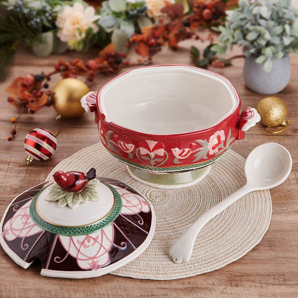 Chalet Soup Tureen with Ladle, QT