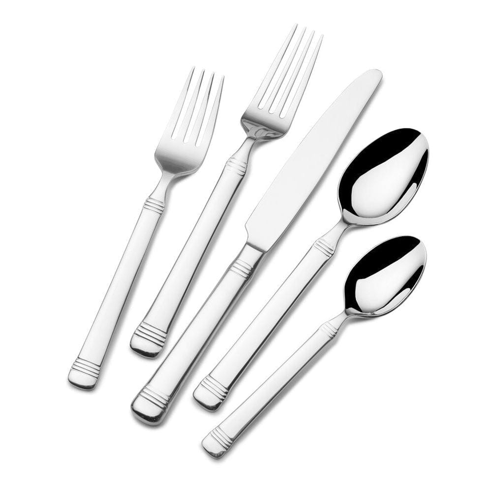 Everyday Bistro Band 20 Piece Flatware Set, Service for 4