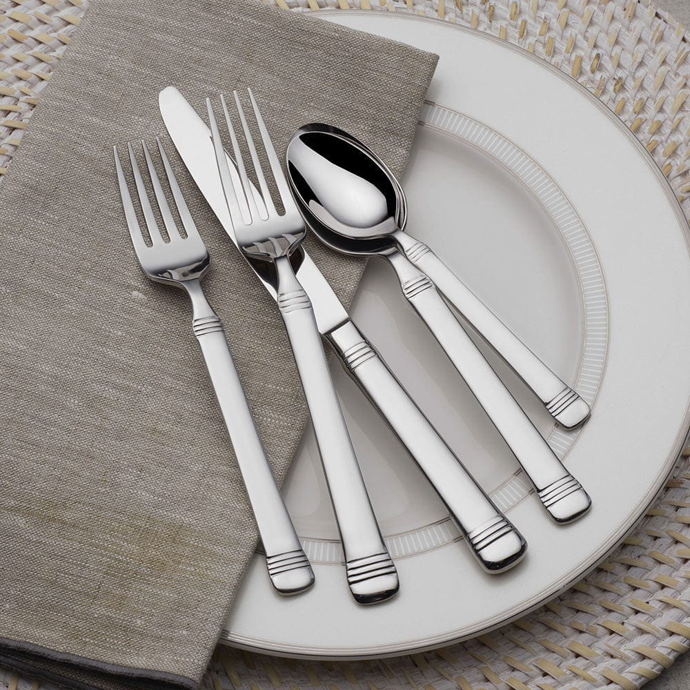 Everyday Bistro Band 20 Piece Flatware Set, Service for 4