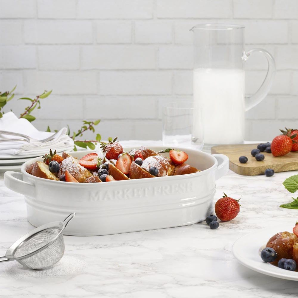 Everyday White® Market Fresh Casserole Baker, 13.25 IN