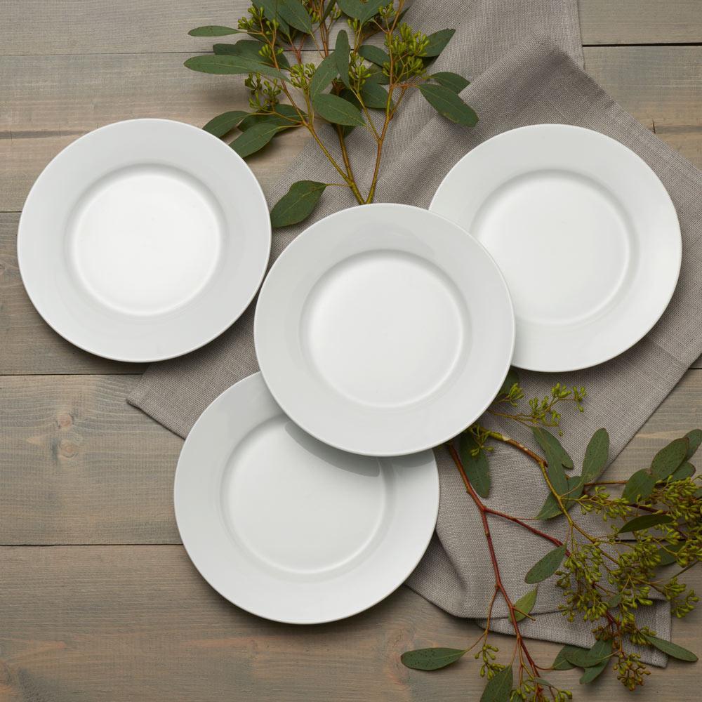 Everyday White® Classic Rim Set of 4 Salad Plates Fitz and Floyd