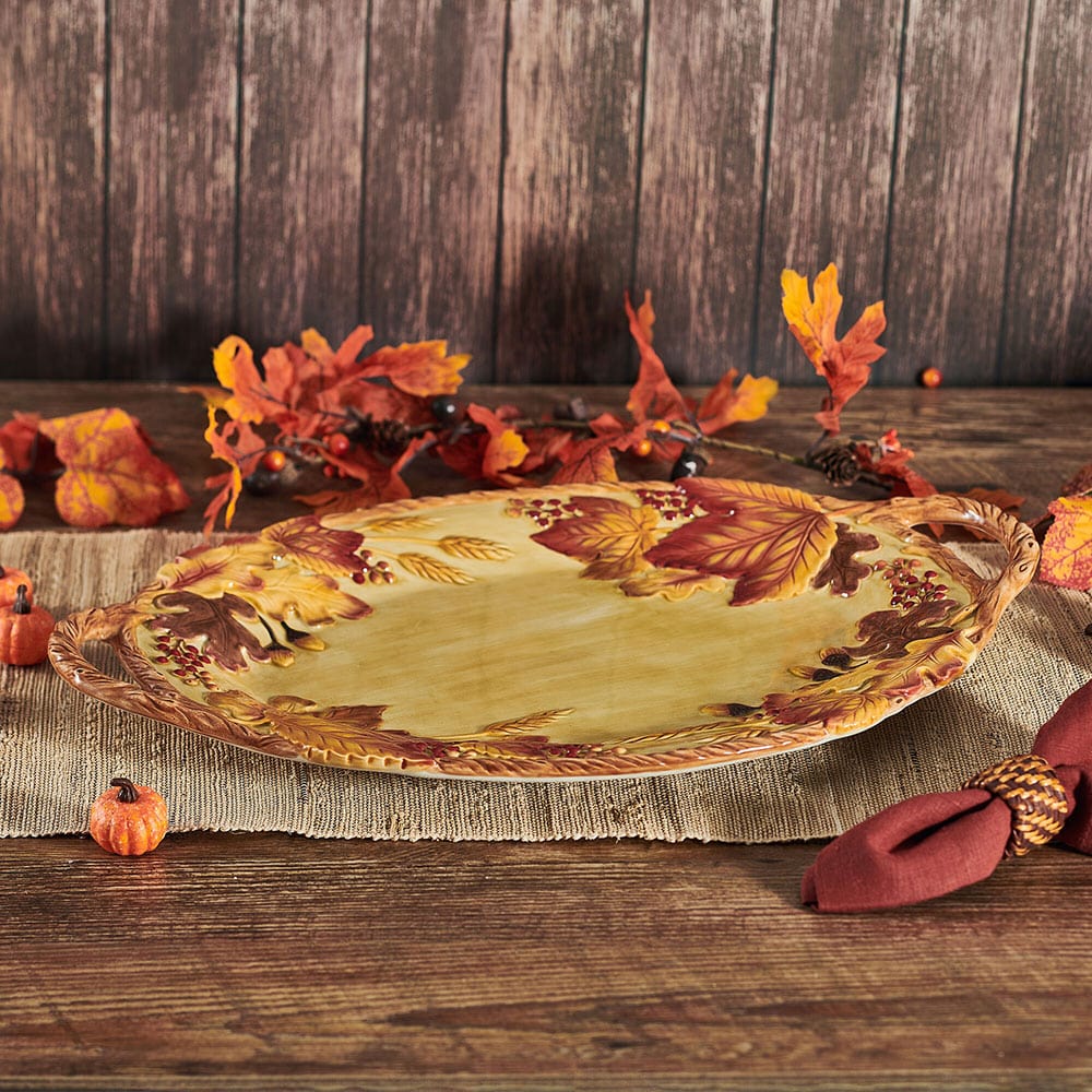 Harvest Handled Serving Platter