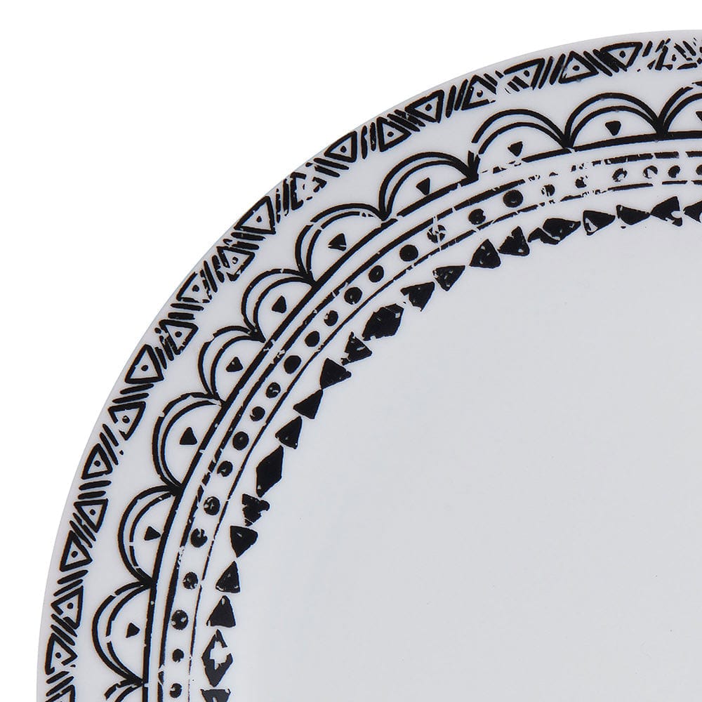 Ink Delight 32 Piece Dinnerware Set, Service for 8