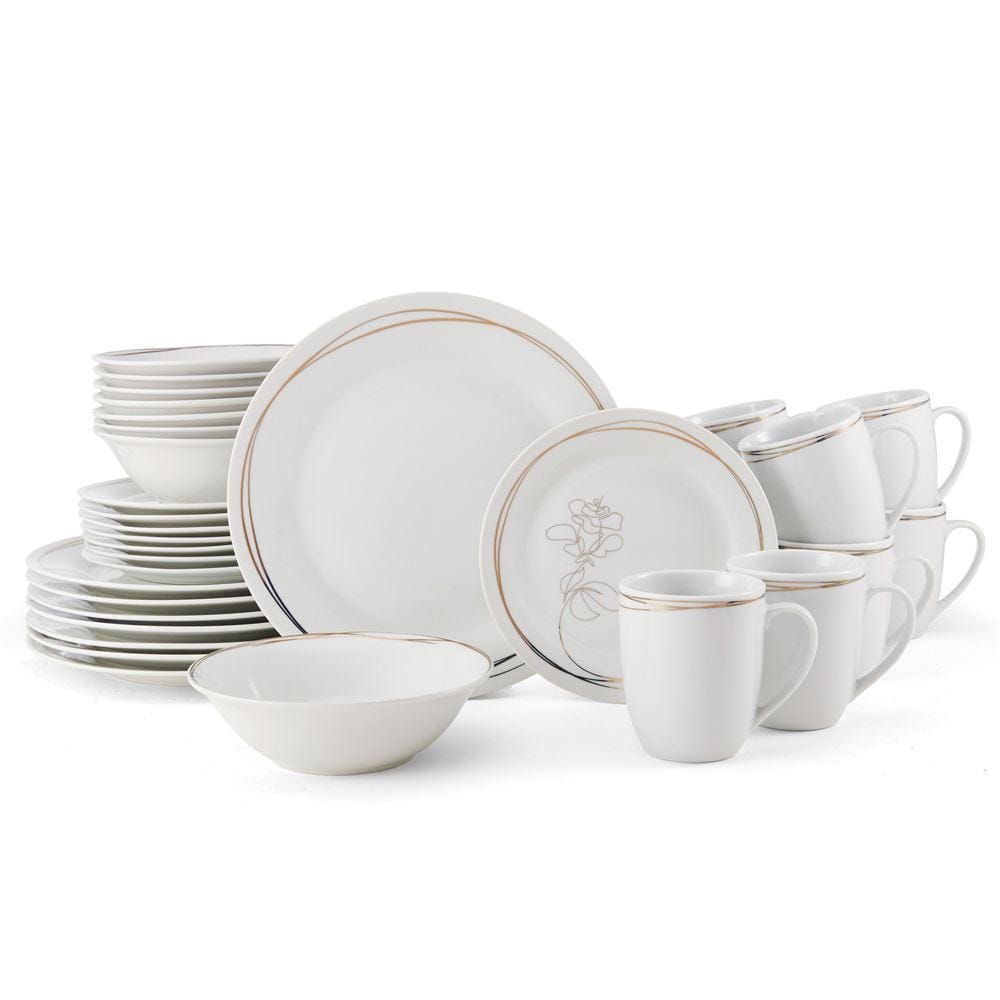 Love Blooms 32 Piece Dinnerware Set, Service for 8